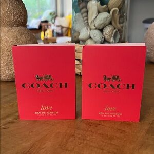2 Coach L♥️VE Eau De Parfums-NEW